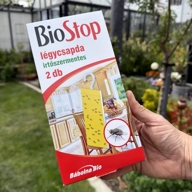 BioStop légyfogó lap irtószermentes - 2 db lap