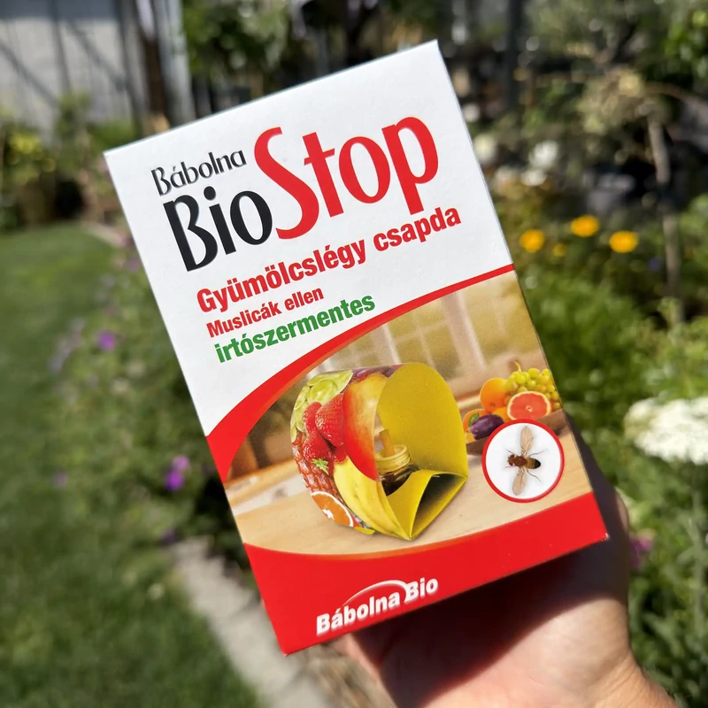 BioStop gyümölcslégy csapda irtószermentes - 1 db