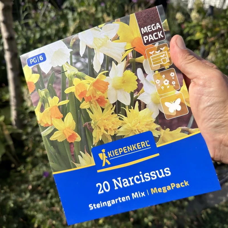Kiepenkerl - Nárcisz sziklakerti keverék Mega-Pack 20db