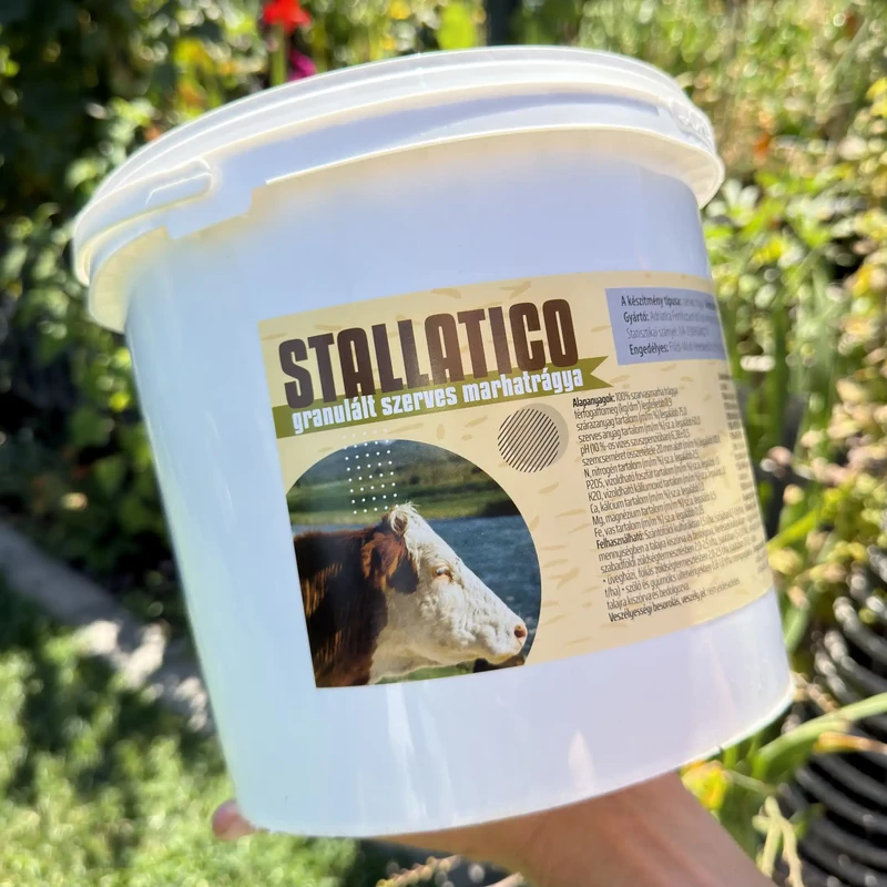 Stallatico szarvasmarha szerves trágya pellet - 5 l