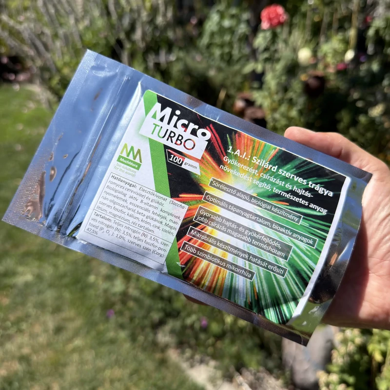 Microturbo sörélesztő alapú szerves trágya - 100g