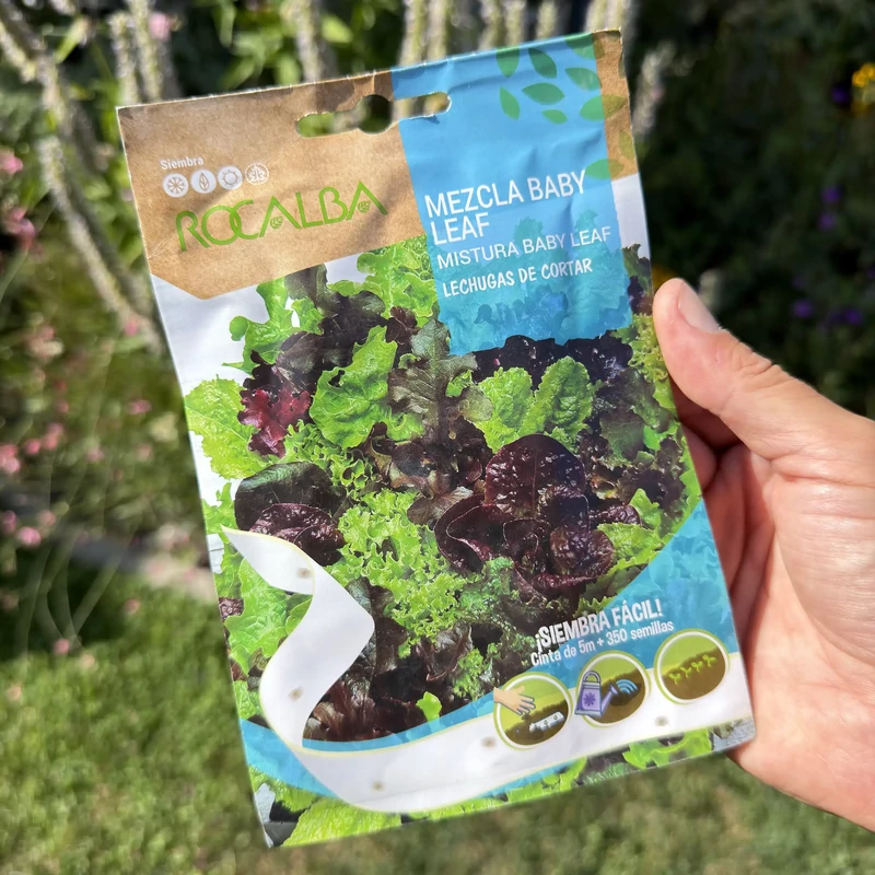 Rocalba vetőszalag – Baby Leaf tépősaláta, 5 m